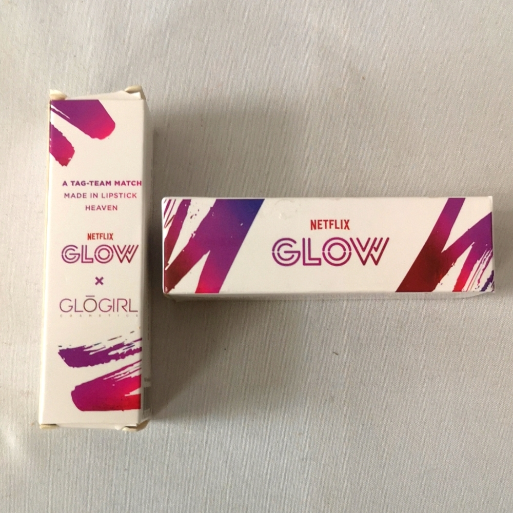 Set of Two Glogirl Lipsticks, Blue Ballz, Brand New in Package